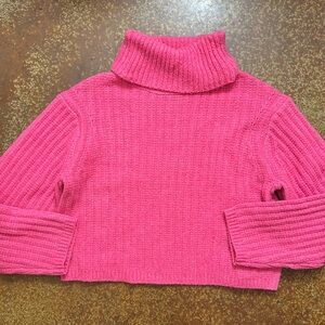 Universal Threads Pink Turtleneck Sweater Medium